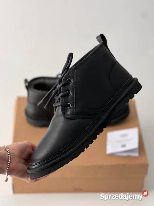 Buty UGG Neumel Leather Black rozmiar 3645 skóra Warszawa