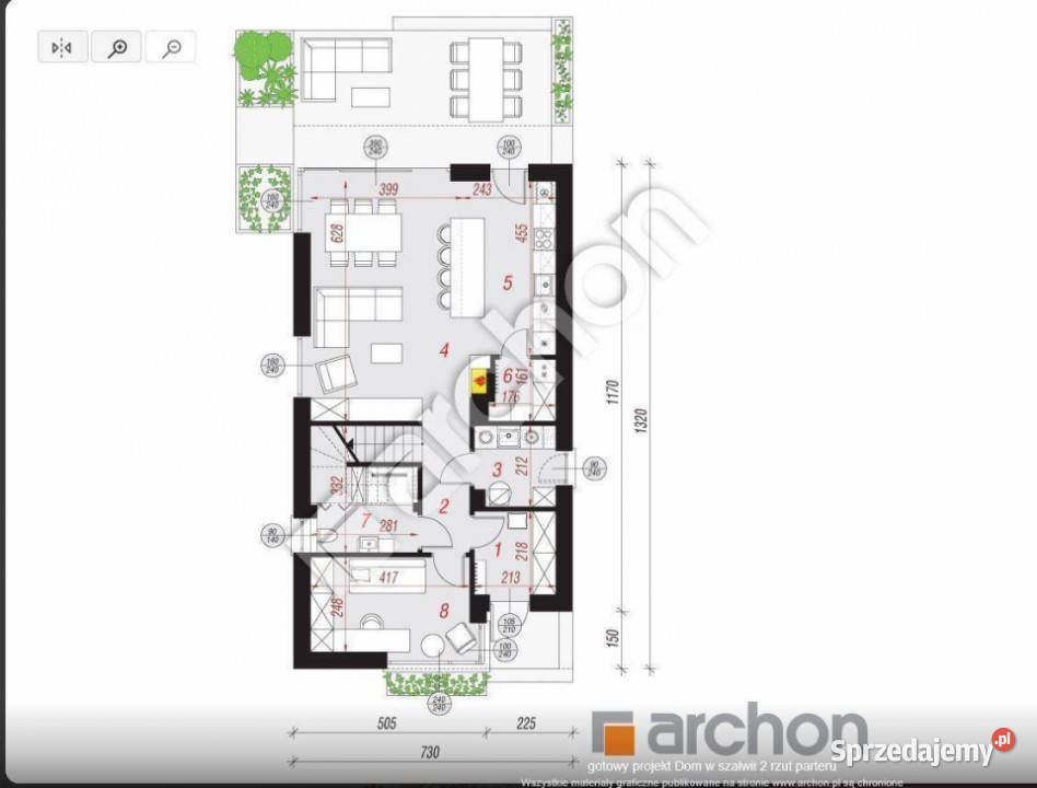 Dom wolnostojący Nowoczesna stodoła5 pokoi