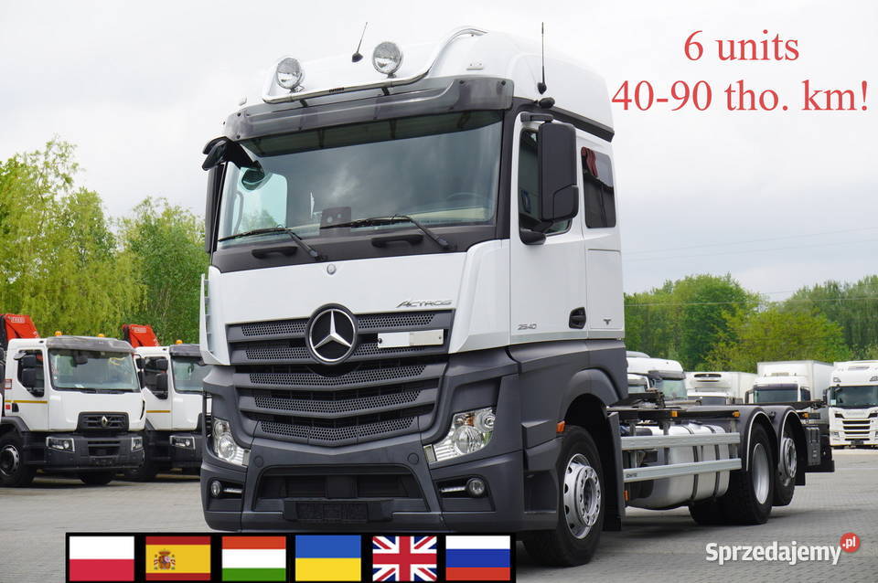 MercedesBenz Actros 2540 6x2 80 5 siedzeń BDF 6 małopolskie Kraków