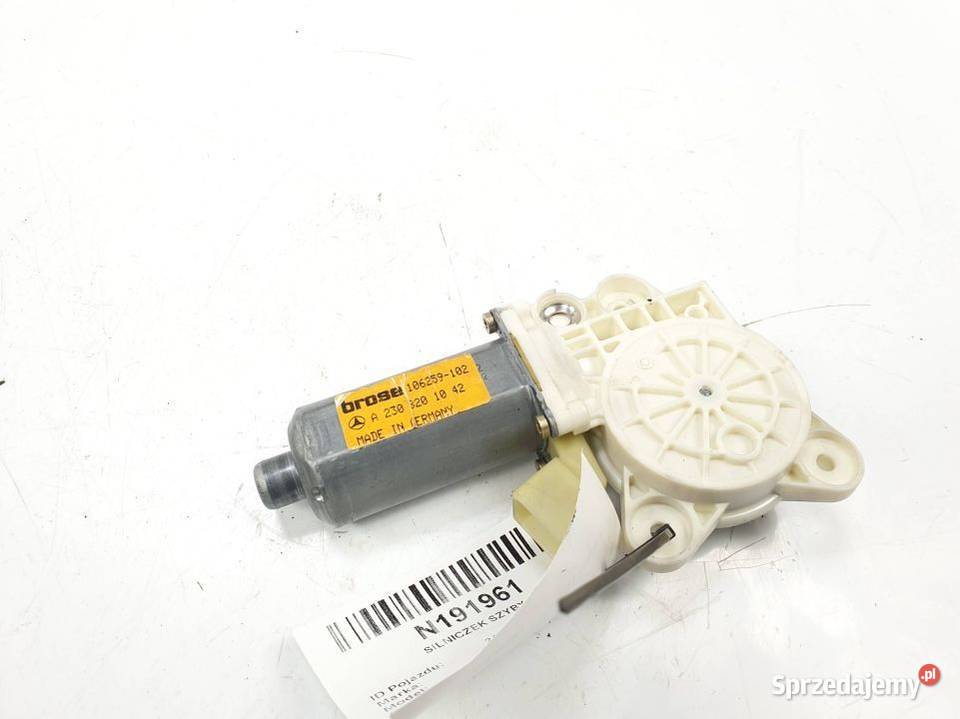 SILNICZEK SZYBY LP MERCEDES SL500 R230 osobowe Lipno