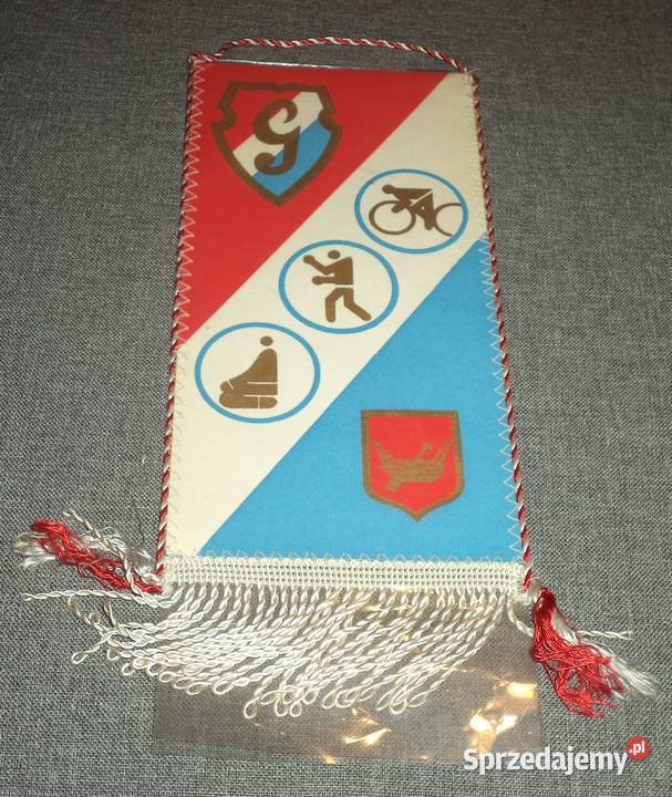 KS Gwardia Łódź SKS Start Łódź 1983 proporczyk Piekary Śląskie