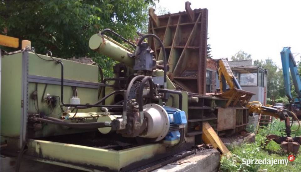 Paczkarka do złomu 400 ton śląskie Częstochowa