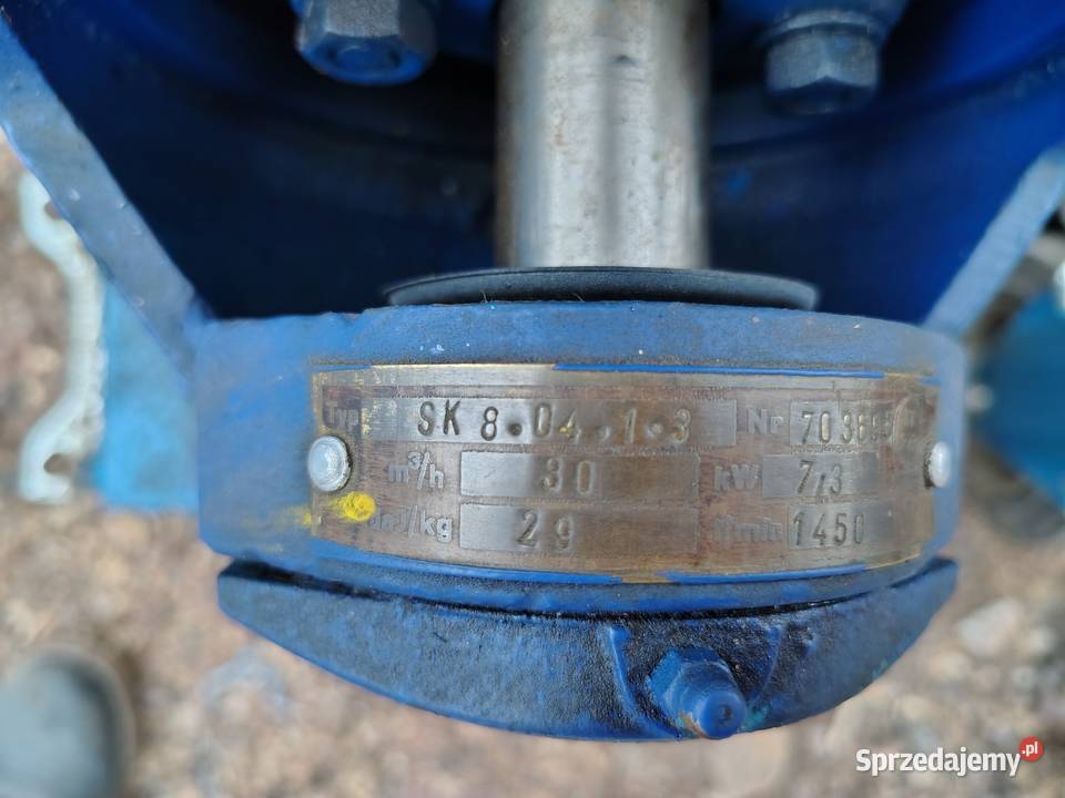 Pompa hydroforowa SK 80413 z silnikiem 73 kW Dom i Ogród Łódź