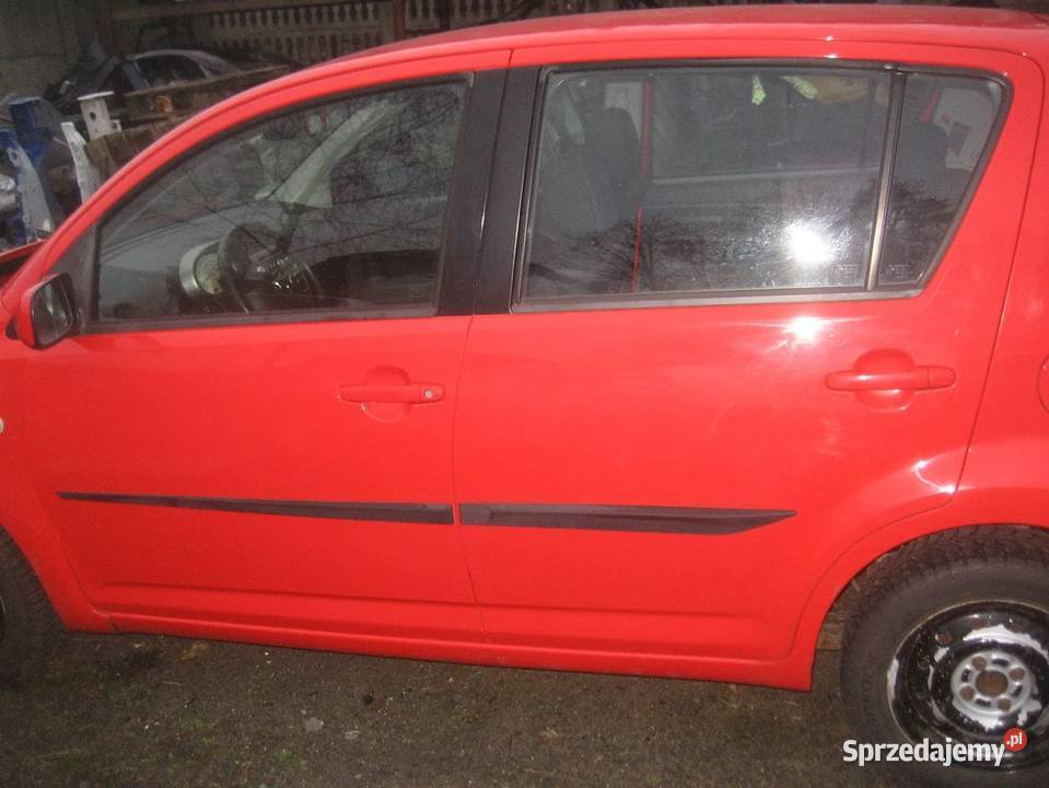 daihatsu sirion 0510r drzwi przód lewe tył lewe wielkopolskie Rakoniewice