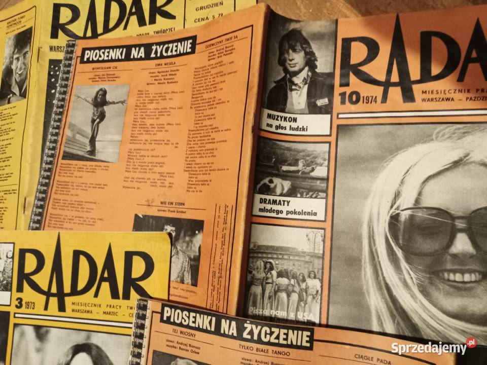Radar magazyny gazety muzyka wykonawct