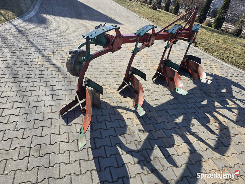 Pług 4 skibowy KVERNELAND K5 resor Wizna