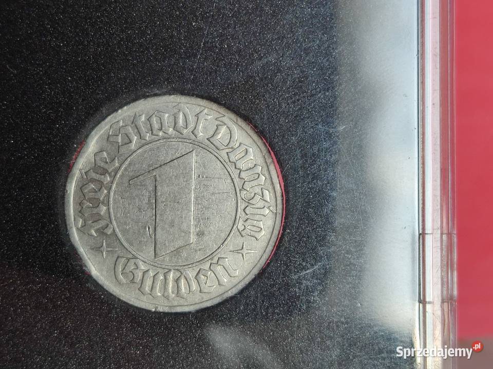 1 Gulden Gdański 1932rnikiel w slabie pomorskie Lębork