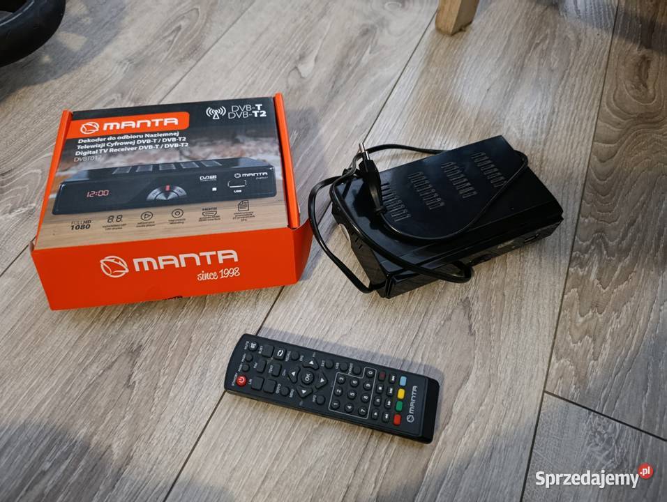 dekoder naziemnej telewizji cyfrowej Manta wielkopolskie Poznań