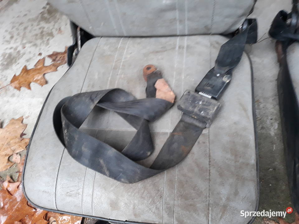 Suzuki Samurai Fotele tylne z pasami Otwock