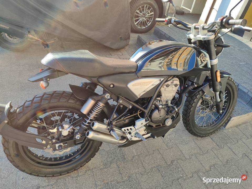 SCRAMBLER RIEJU CENTURY 125 wielkopolskie Kalisz sprzedam