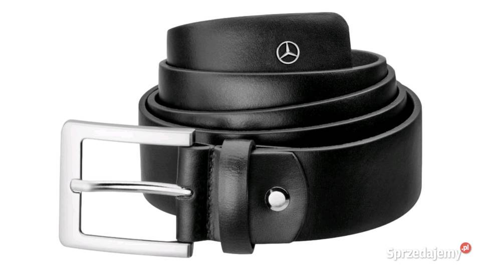 MERCEDES Pasek do spodni skorzany meski ORYGINAL Pozostałe Ruda Śląska