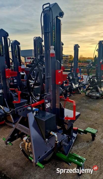Łuparka hydrauliczna 20t silnik elektryczny z Prudnik