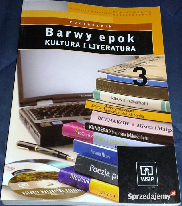 Barwy epok 3 Kultura i literatura W Bobiński A sprzedam