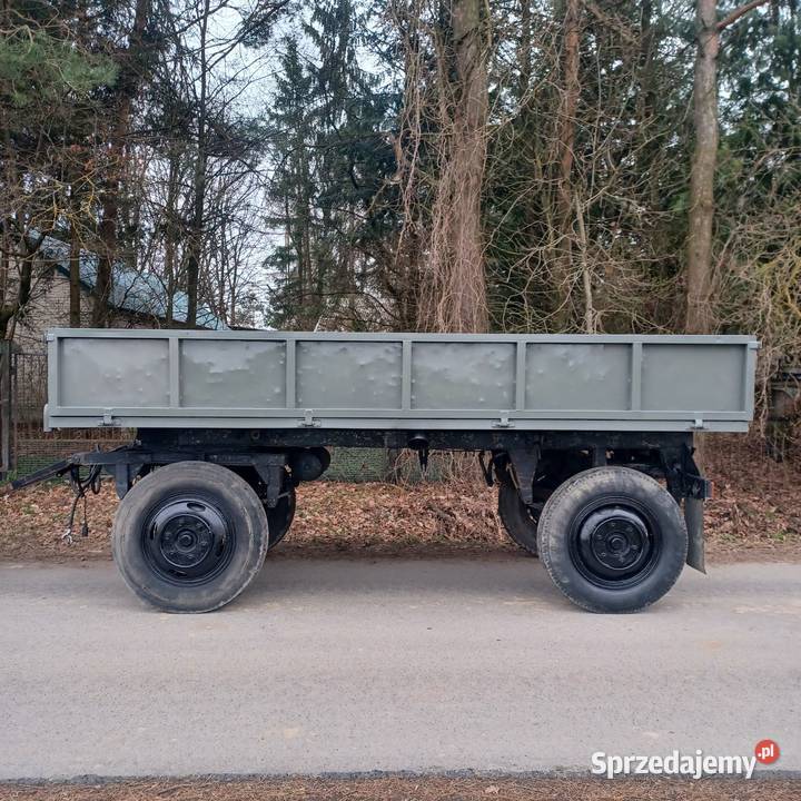 Przyczepa Autosan wywrotka nieuszkodzony Przyczepy rolnicze Piaski