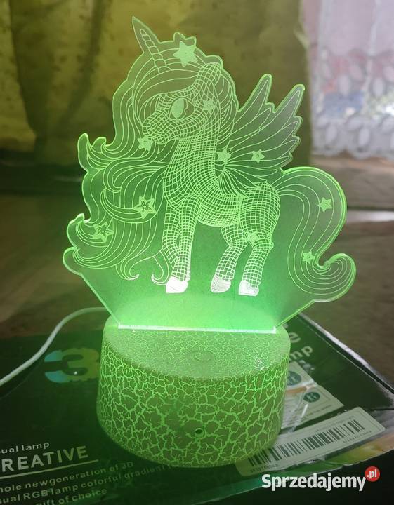 Lampka nocna z Jednorożcem Oświetlenie Piaseczno