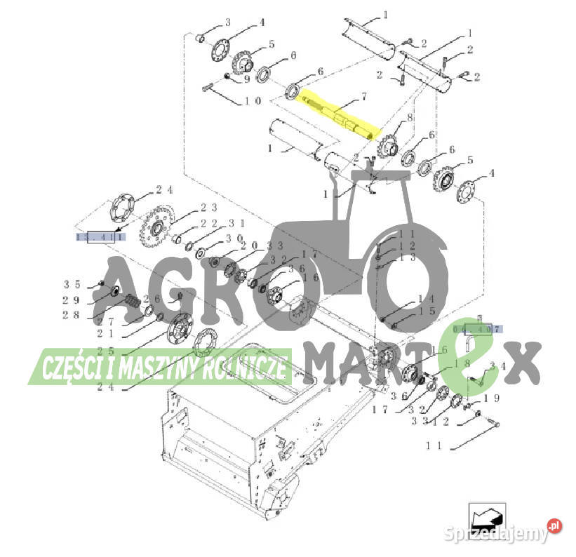 86974855 84076965 WAŁ GÓRNY CNH Wichrów