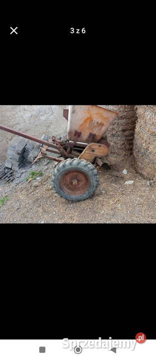 Kos do rozsiewania nawozu nieuszkodzony Golub-Dobrzyń