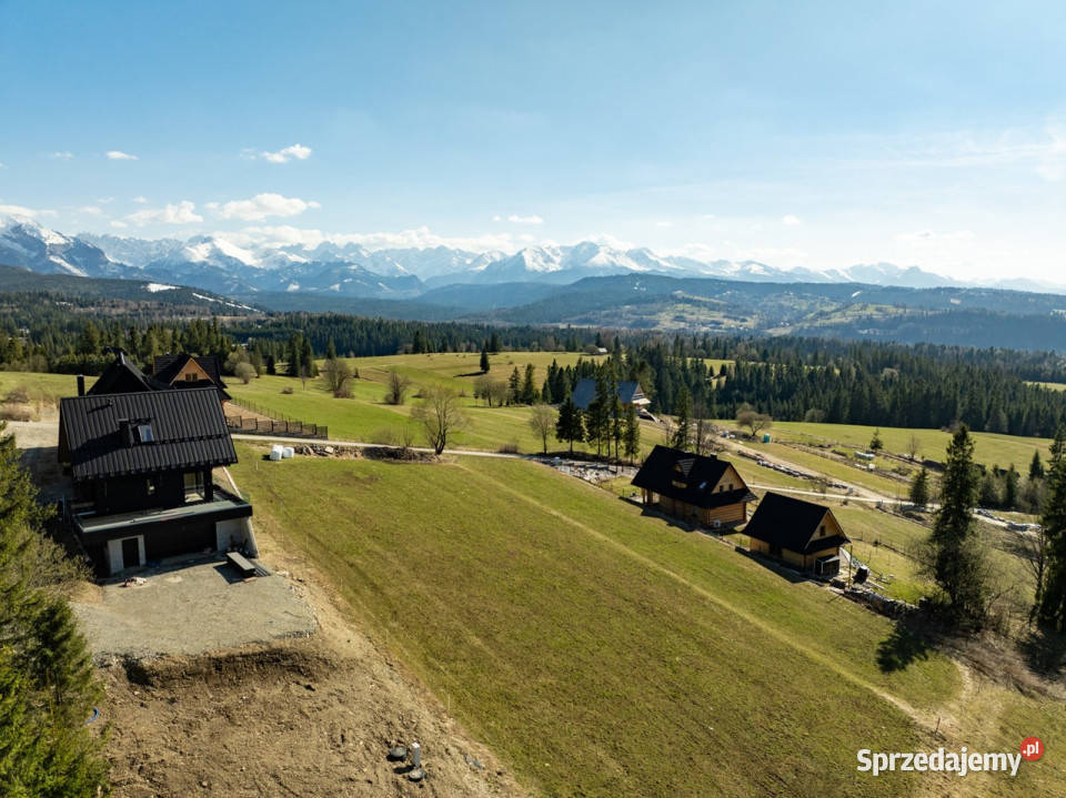DZIAŁKA Z PANORAMĄ NA TATRY budowlana małopolskie