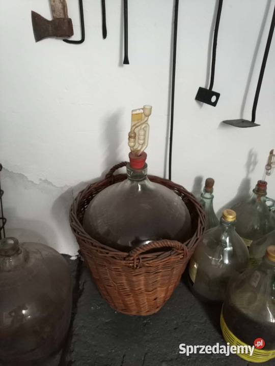 Balon Dymion Butla na wino Gąsior całość hurtem małopolskie Kraków