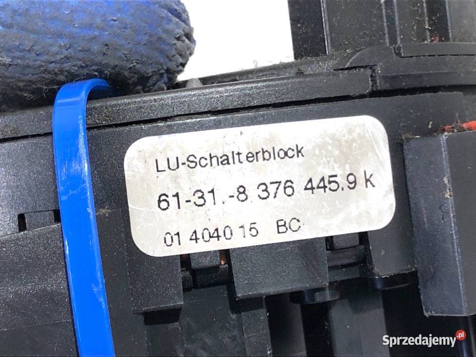 TAŚMA AIRBAG BMW E46 8376445 9705 Hatchback osobowe Wyposażenie wnętrza