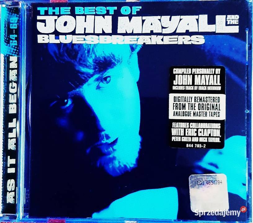 Album CD Legenda John MayallEric Clapton Blues Wrocław
