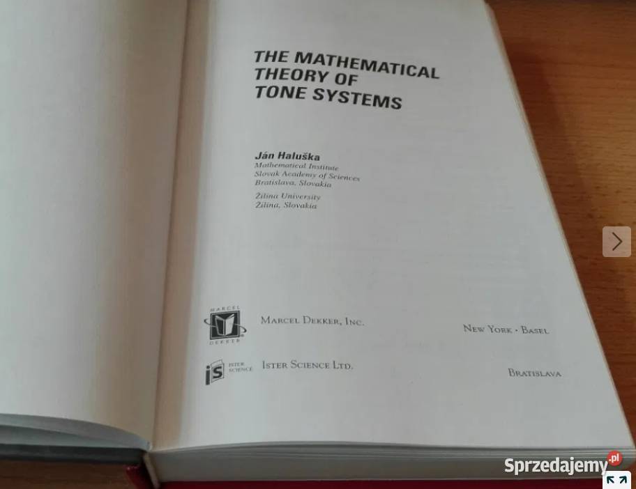 The mathematical theory of tone systems Jn