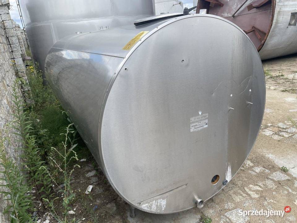 Zbiornik izolowany poziomy 4850l ze stali kujawsko-pomorskie sprzedam