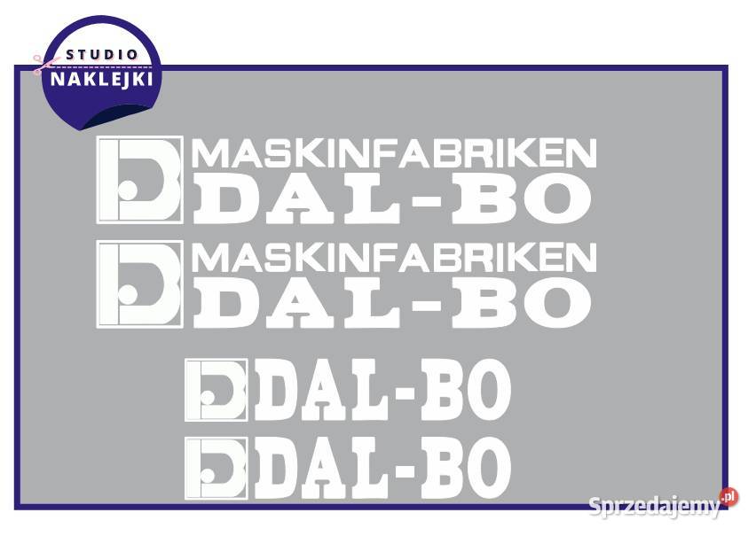 Naklejki DalBo naklejka nalepka agregat brona mazowieckie Płock