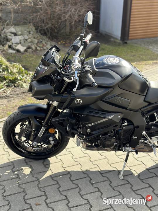 Yamaha MT10 2021 przebieg nie całe 20 zarejestrowany w Polsce wielkopolskie Ostrów Wielkopolski