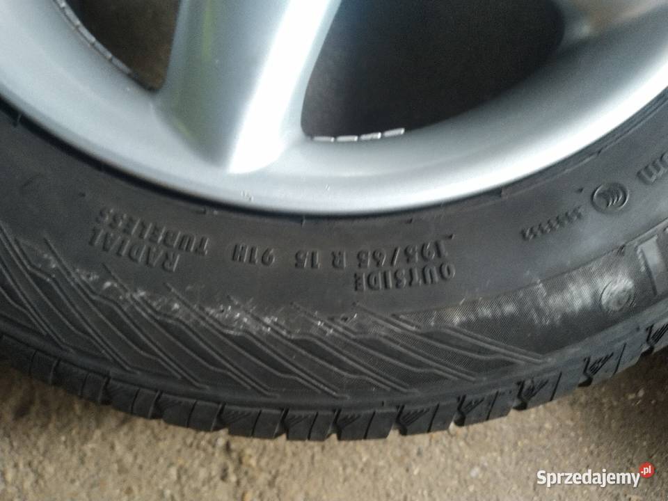 Alufelgi 15 Vw golf Touran Audi Skoda Seat Średnica 15" dolnośląskie Bolesławiec