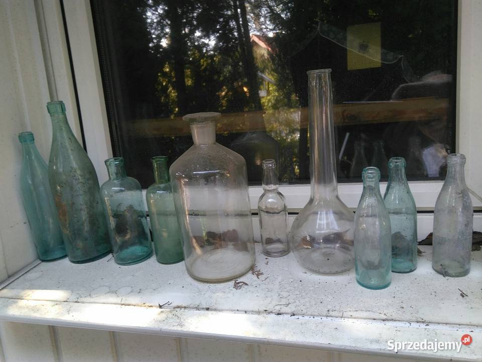 Butelki z okresu PRL Bydgoszcz