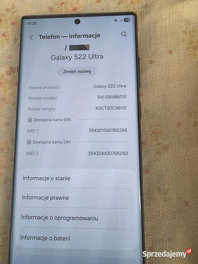 Używany telefon w idealnym stanie sprzedam