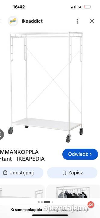 Sammankoppla biuro i regał na kółkach Limitowana Piaseczno sprzedam