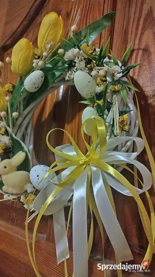 Wianki wielkanocne wiosenne Przemyków
