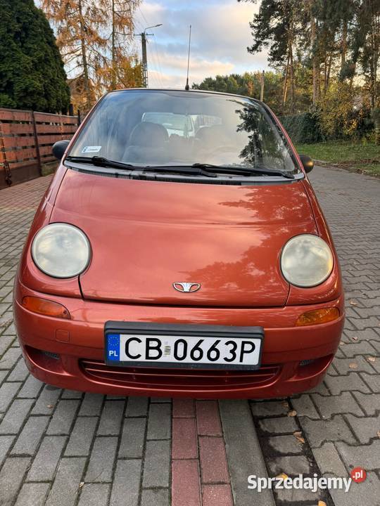 Daewoo Matiz 2001r kujawsko-pomorskie