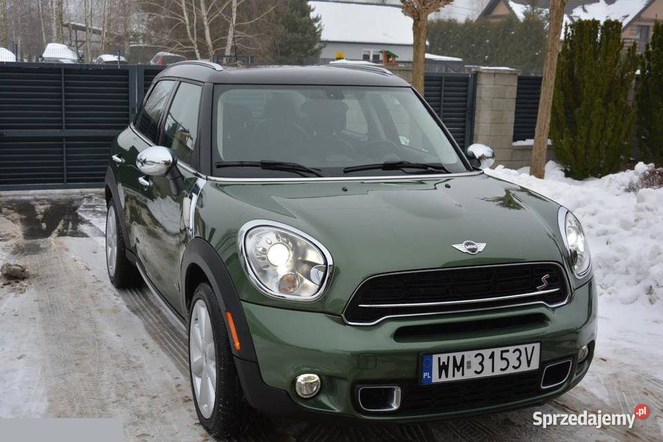 MINI Cooper S 16 benzyna 184 4X4 2016r Mińsk Mazowiecki