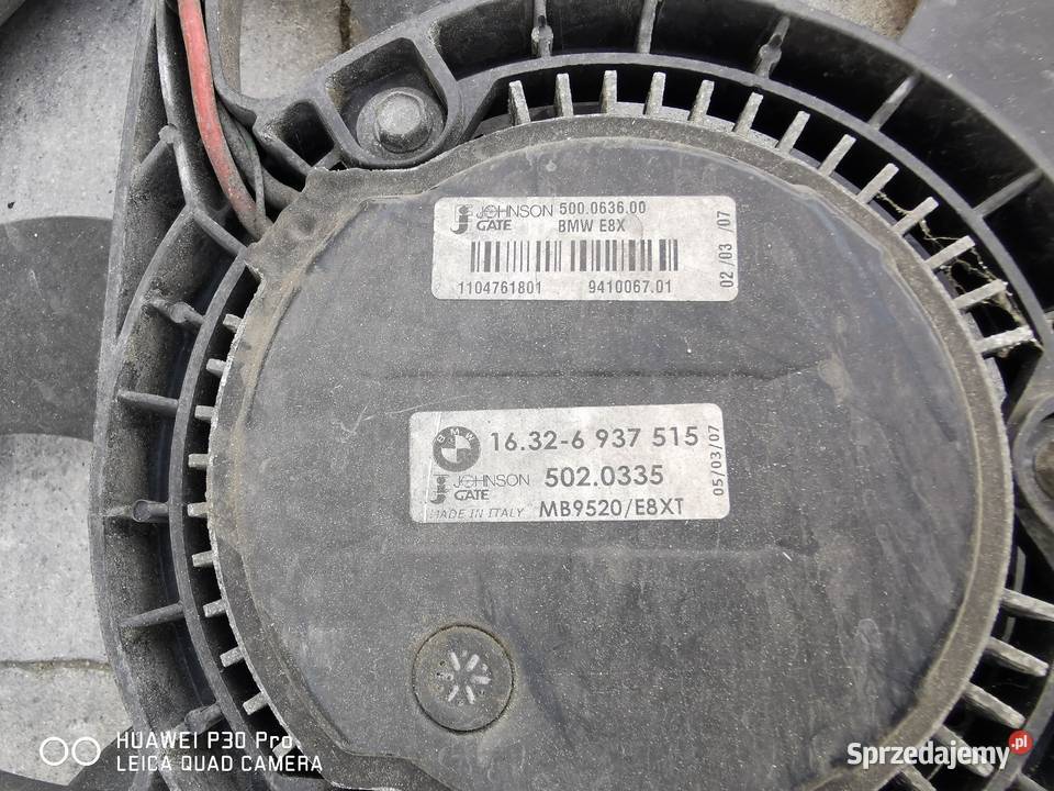 Wentylator E90 E91 E87 Gorzów Wielkopolski sprzedam