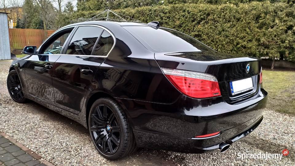 BMW E60 Sedan Czarny Lift BiXenon Logic7 Alu kujawsko-pomorskie Toruń