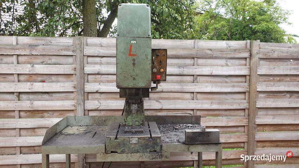 NITOWNICA Niciarka Radialna Hydrauliczna VEB Opalenica