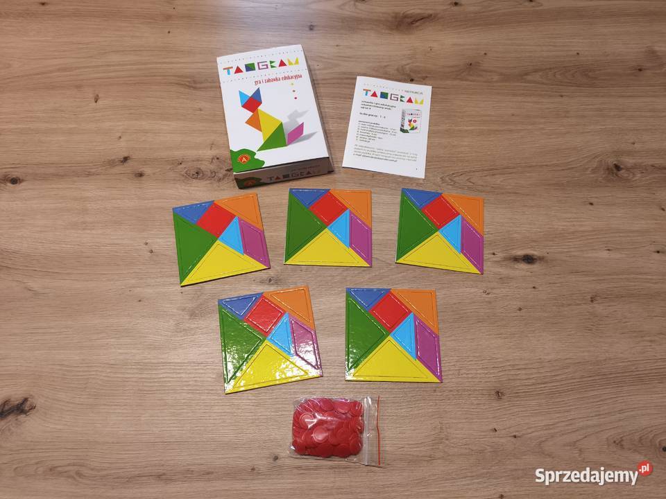 GRY planszowe rodzinne ALEXANDER Tangram Nie Łódź sprzedam
