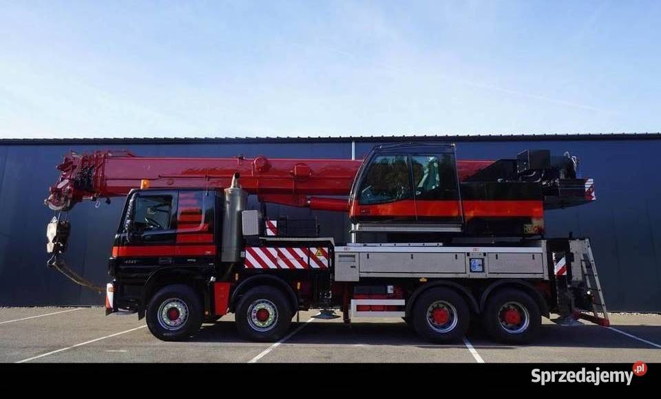 Dzwig samochodowy FAUN HK 60 Mercedes Actros 8x4 Biała Podlaska