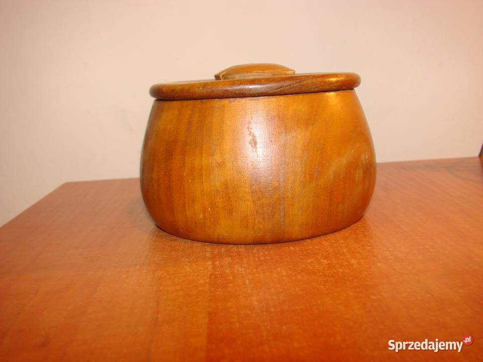 małe teakowe pudełko Pruszcz Gdański