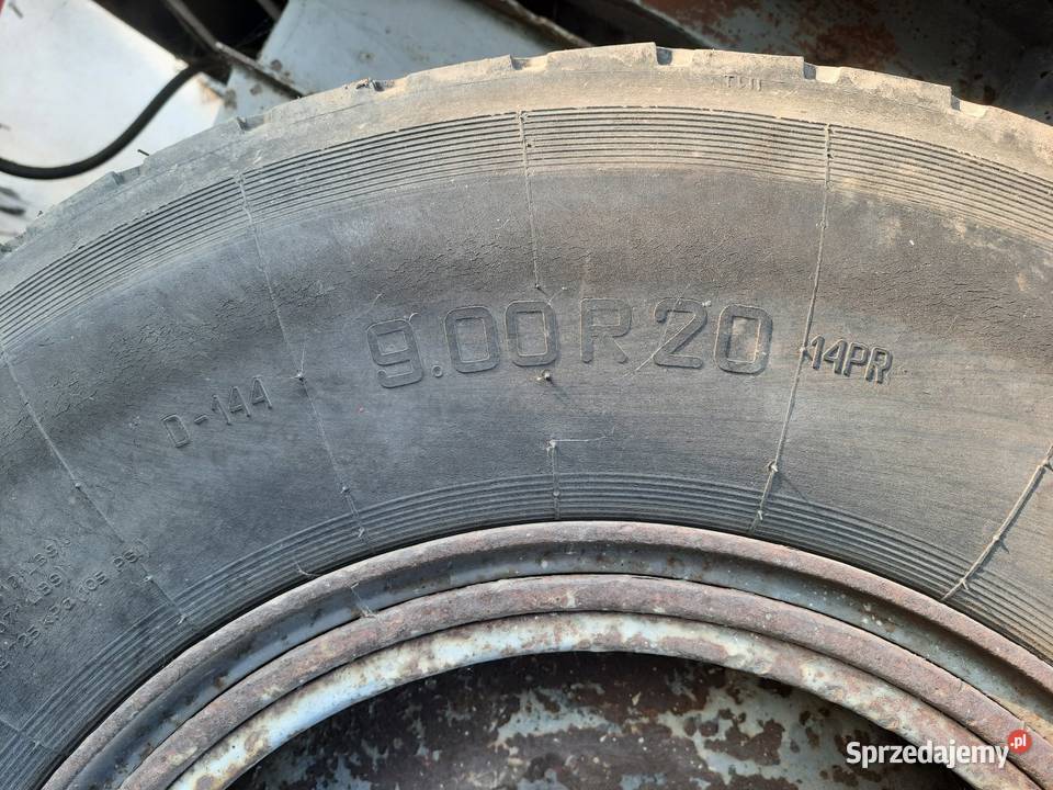 Koła 900 R20 90020 przyczepa Autosan d47 d50 d55 Gorzów Śląski