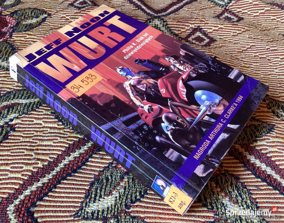 Jeff Noon Wurt werid MAG Kraków sprzedam