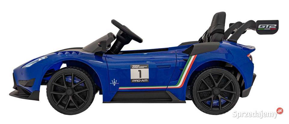 Maserati MC20 GT2 Niebieskie Auto na Akumulator Łopuszno