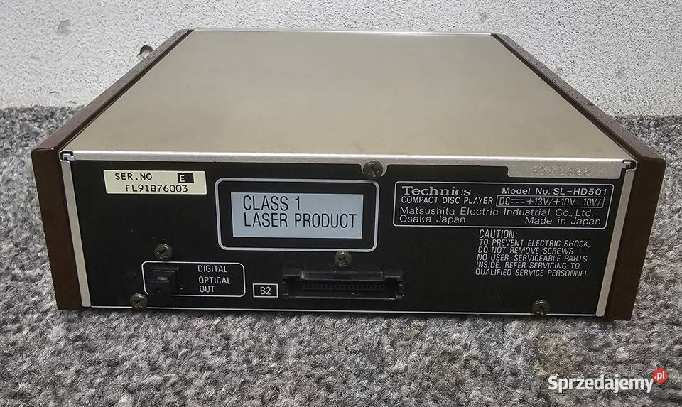 Technics CD SLHD501 Compact Disc Player sprawny Odtwarzacze CD i MD Kraków