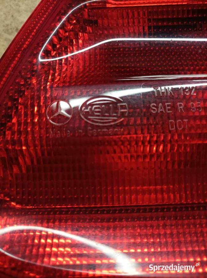 Lampa Lewy Prawy Tył Tylna komplet Mercedes CLK Oświetlenie Kraków