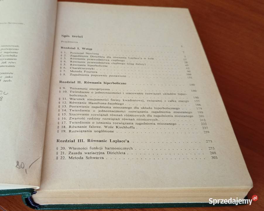 Równania fizyki matematycznej S K Godunow Gdańsk sprzedam