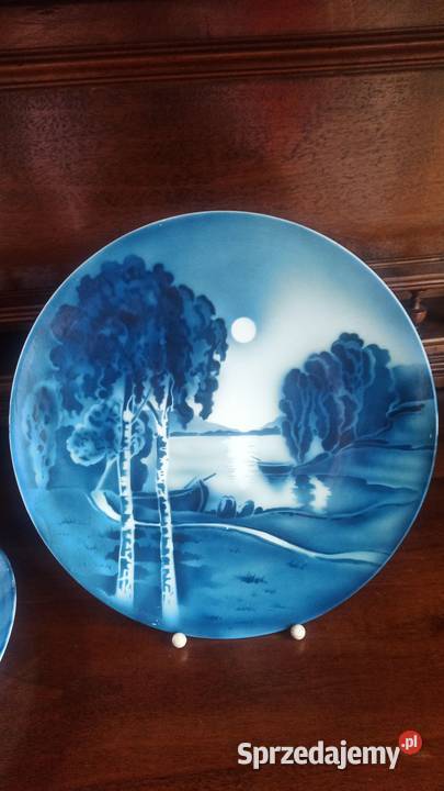 Wielka patera Villeroy Boch V B Secesja 18801919 Gdańsk