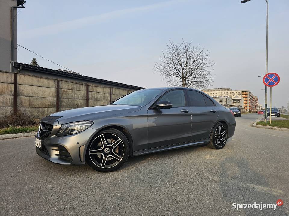 Mercedes C 220d AMG Night Panorama małopolskie